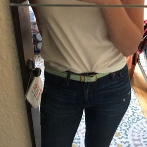 J Crew Patent Leather Belt